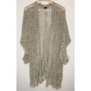 Caroline Biss • 44 • Large Knit Open Boho Duster
